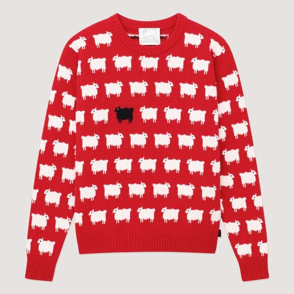 Rowing Blazers • Warm & Wonderful • Cotton Sheep Sweater • Men’s Size XXXL - Picture 1 of 6